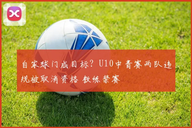 自家球门成目标?U10中青赛两队违规被取消资格 教练禁赛
